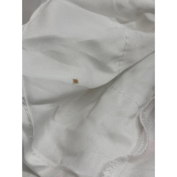 NWT DISNEY Baby Dress Romper Diaper Cover Includes Headband 12-18 M White Red - Picture 5 of 8